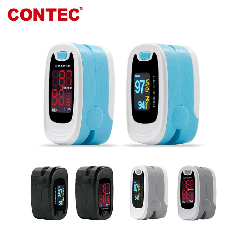 Fingertips Digital Oximeter Light Blue