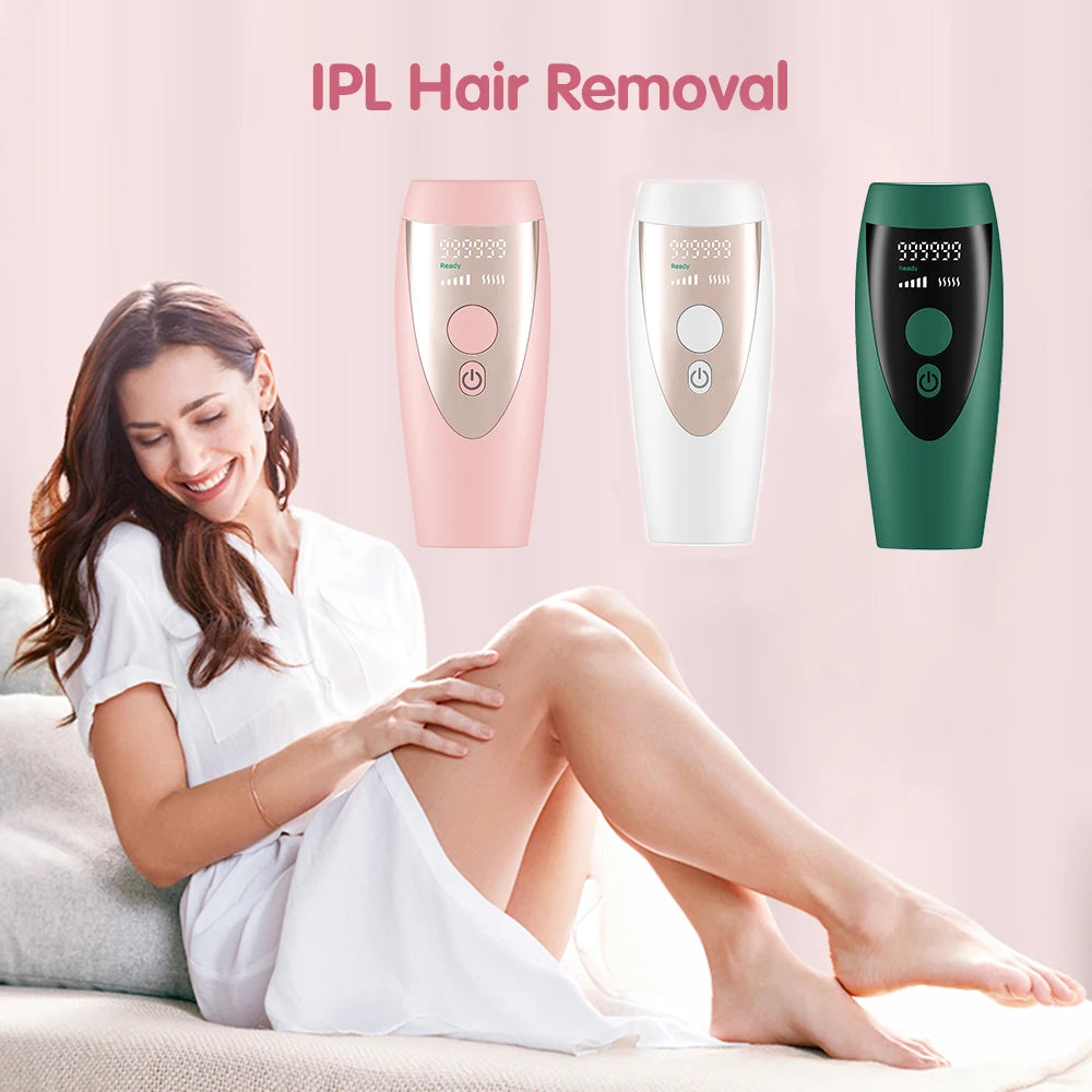 IPL Hair Removal for Women - Green - White